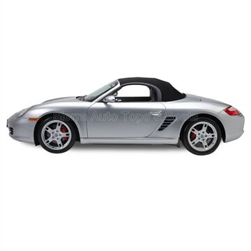 Porsche Convertible Top 1997-2002 Boxster Black TwillFast RPC Canvas Glass Rear Window