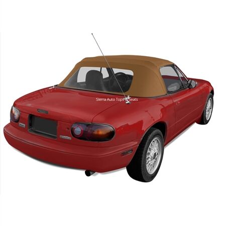 Miata Replacement Convertible Soft Top in Tan Cabrio Vinyl