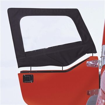Jeep TJ Wrangler Door Skins, 2003-2006, Black Diamond, Pair